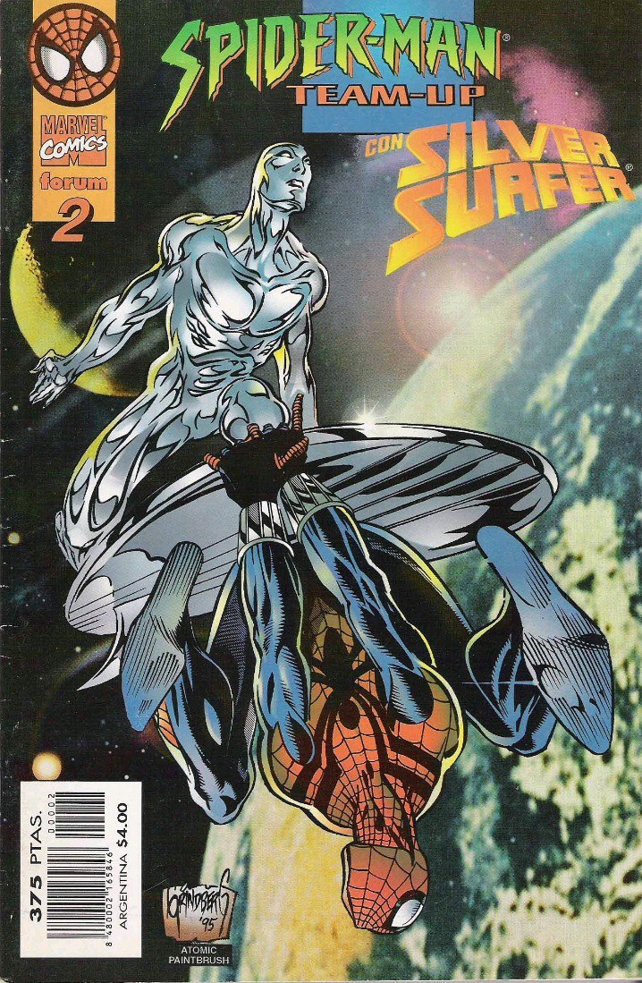 Portada ampliada de SPIDER-MAN TEAM-UP