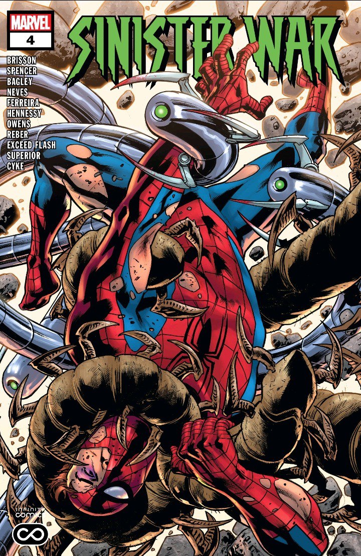 Portada ampliada de SINISTER WAR