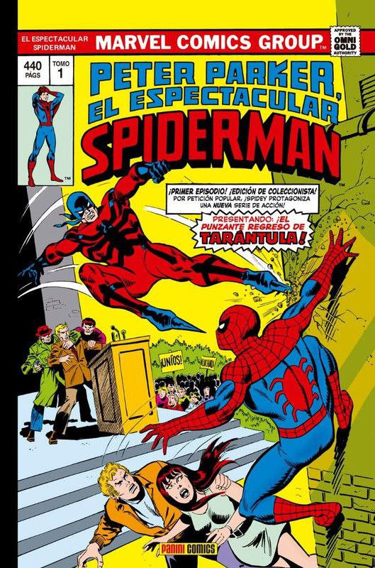 Portada ampliada de PETER PARKER, EL ESPECTACULAR SPIDERMAN
