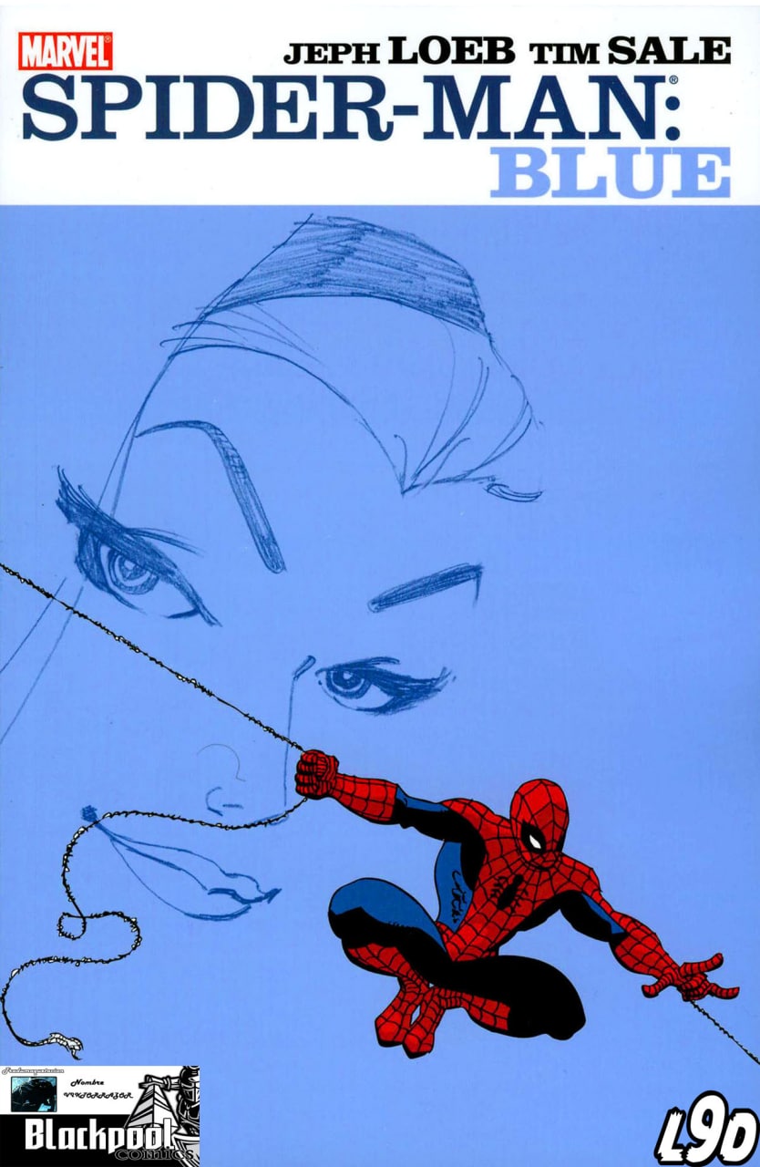 Portada ampliada de SPIDER-MAN: BLUE