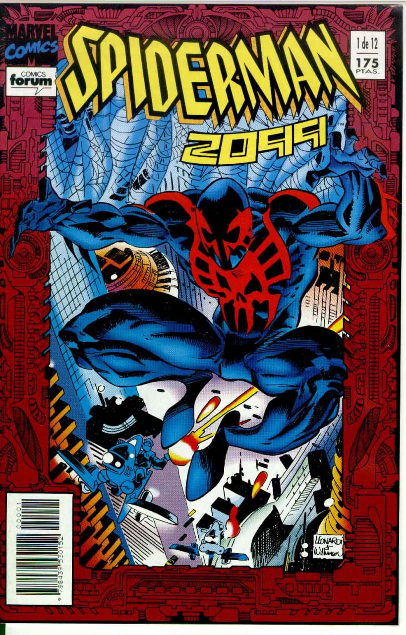Portada ampliada de SPIDERMAN
