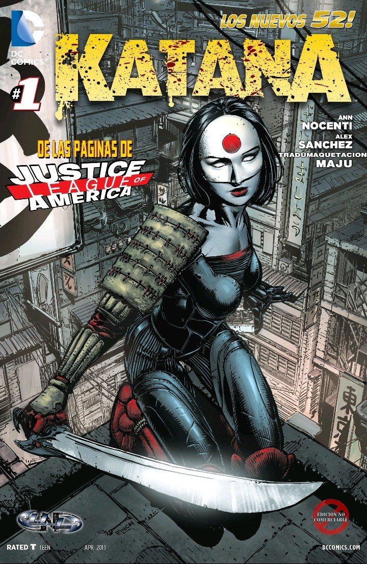 Portada ampliada de KATANA