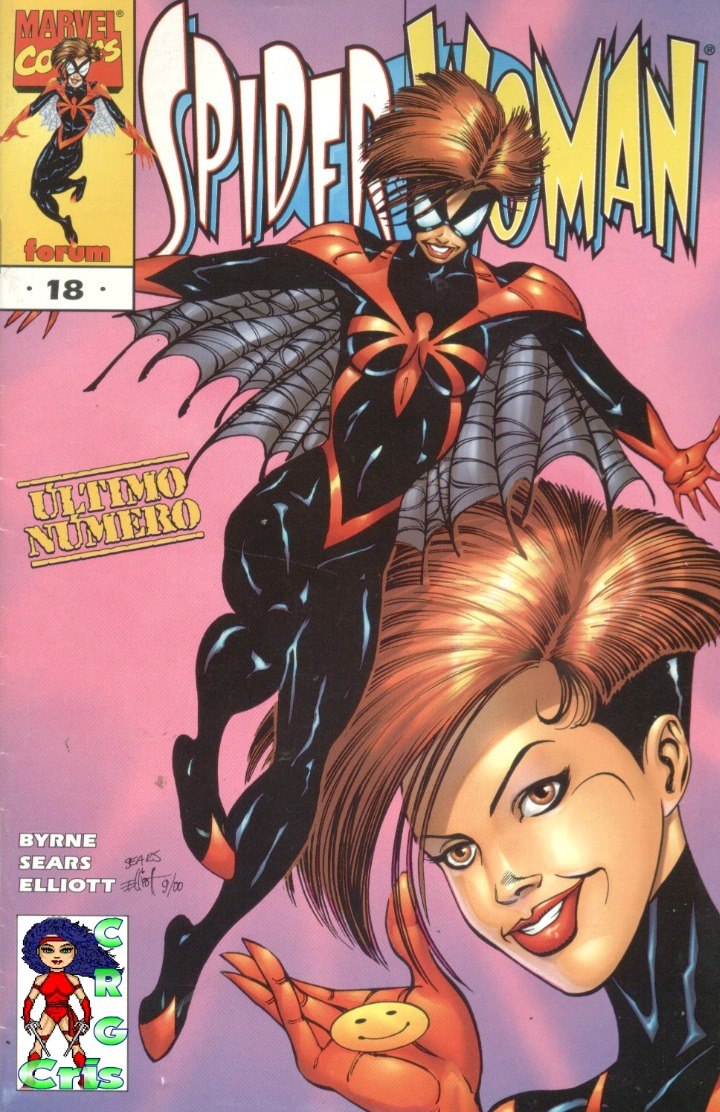 Portada ampliada de SPIDER WOMAN