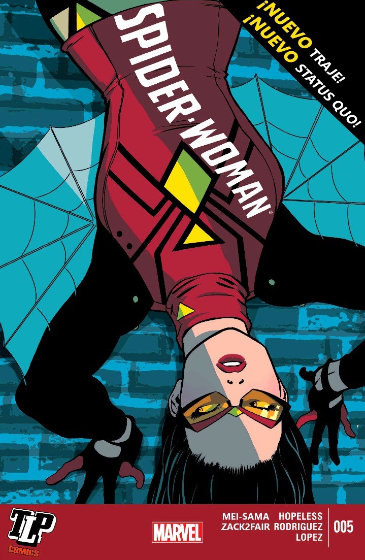 Portada ampliada de SPIDER WOMAN