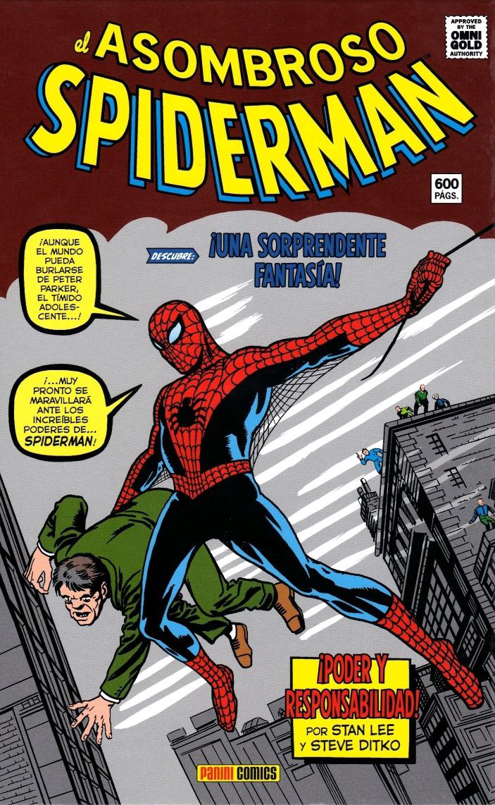 Portada ampliada de El Asombroso Spiderman