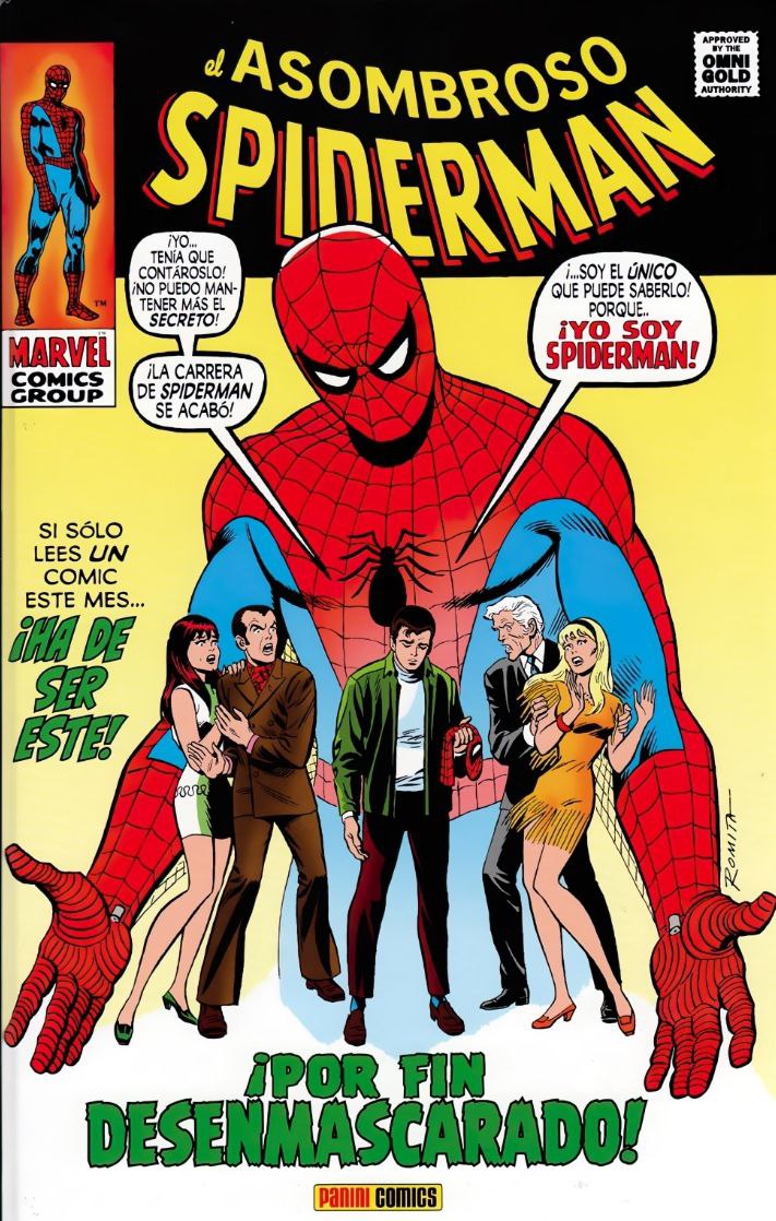 Portada ampliada de Asombroso Spiderman