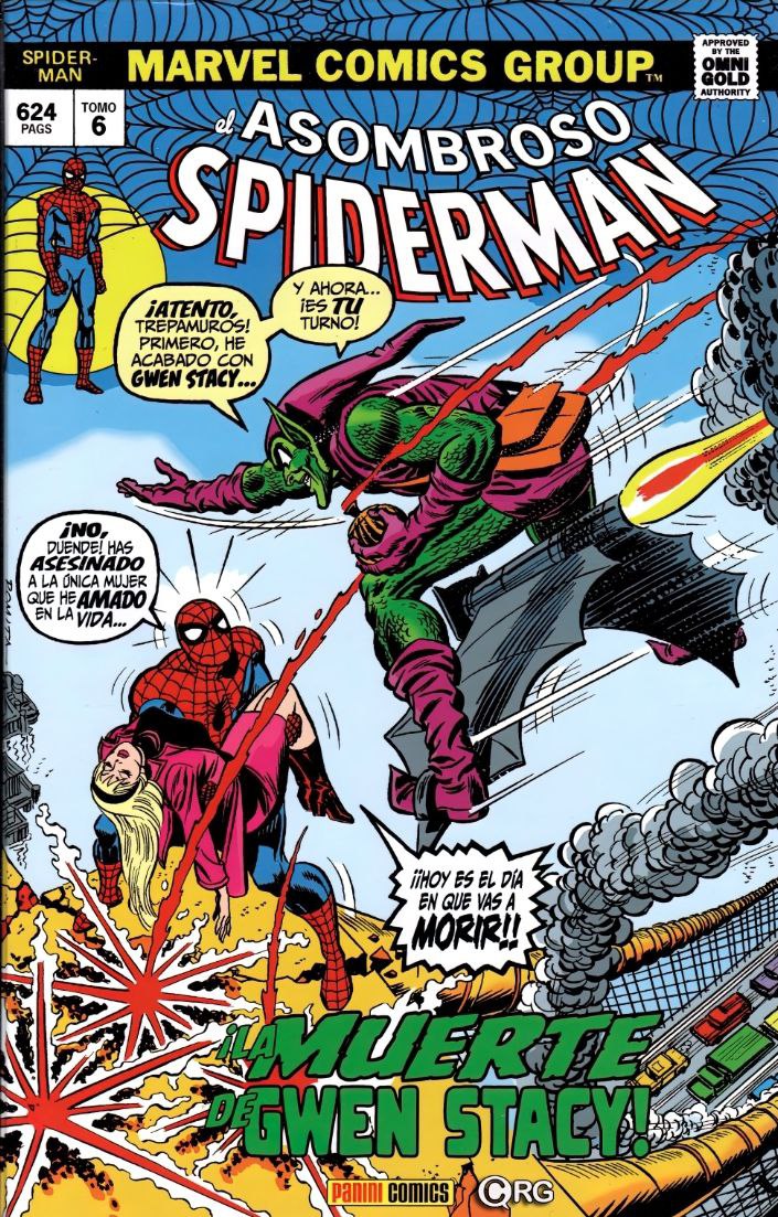 Portada ampliada de El Asombroso Spider-Man