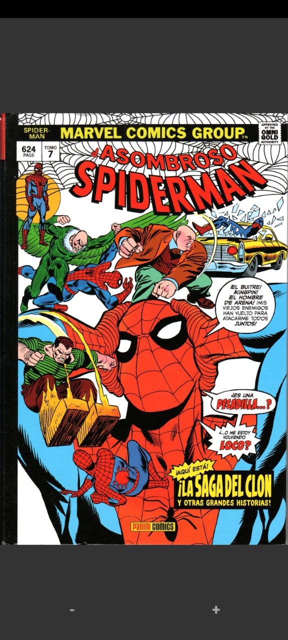 Portada ampliada de Amazing Spider-Man