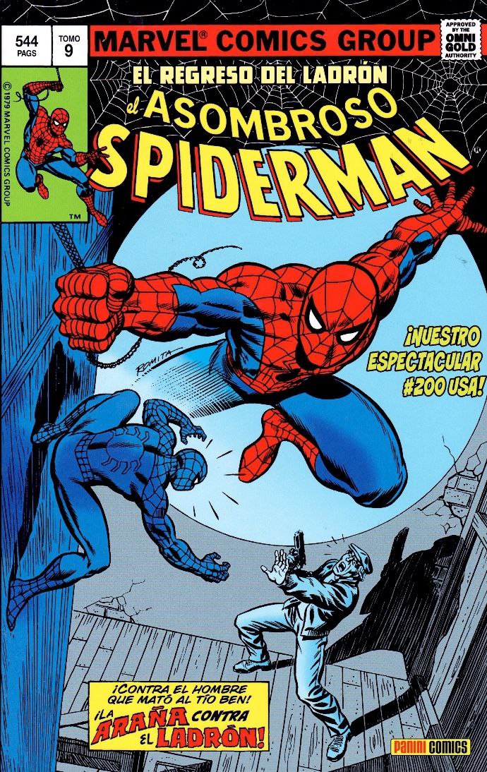 Portada ampliada de El regreso del ladrón asombroso Spiderman