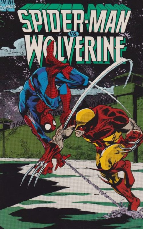 Portada ampliada de SPIDER-MAN VS WOLVERINE