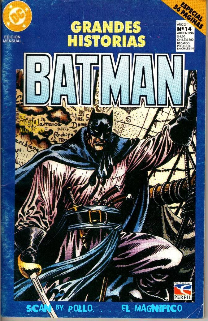 Portada ampliada de BATMAN