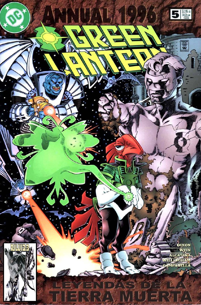 Portada ampliada de GREEN LANTERN