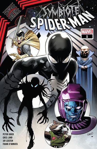 Portada ampliada de Symbiote Spider-Man