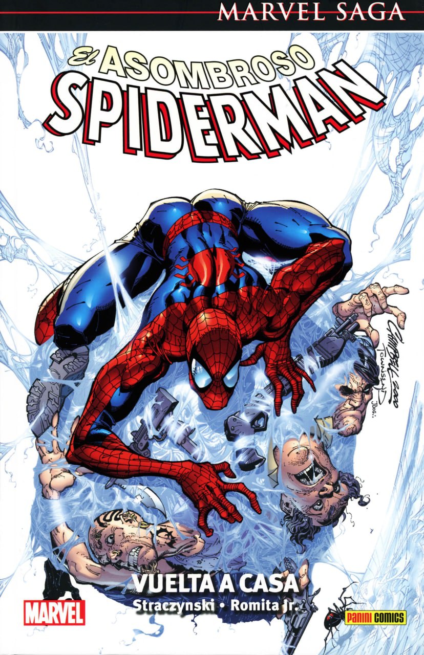 Portada ampliada de El Asombroso Spiderman: Vuelta a Casa