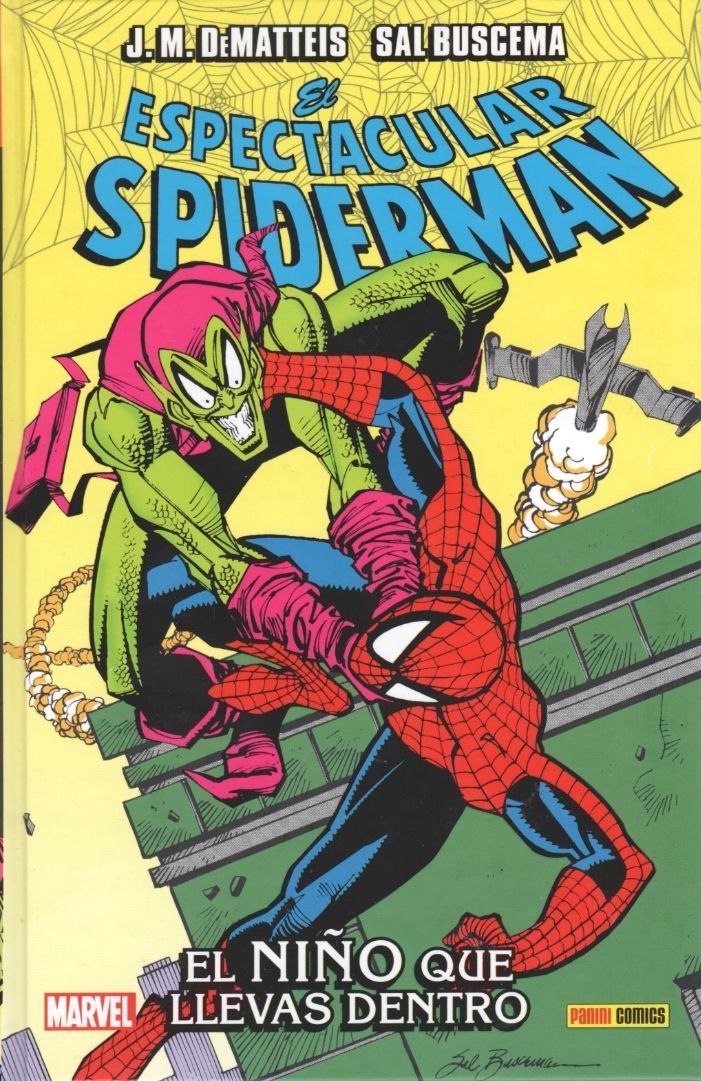 Portada ampliada de ESPECTACULAR SPIDERMAN