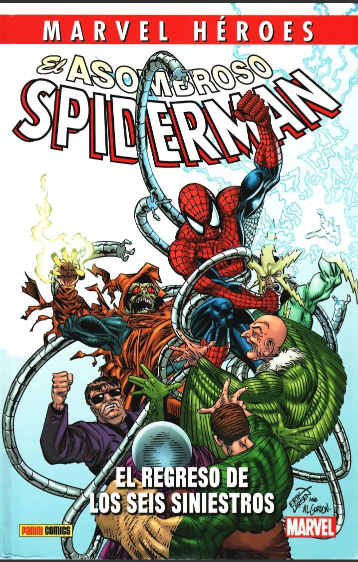 Portada ampliada de El Asombroso Spiderman