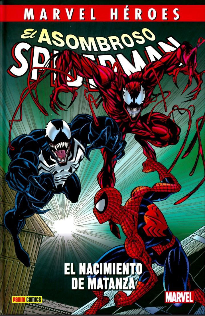 Portada ampliada de MARVEL HÉROES El ASOMBROSO SPIDERMAN