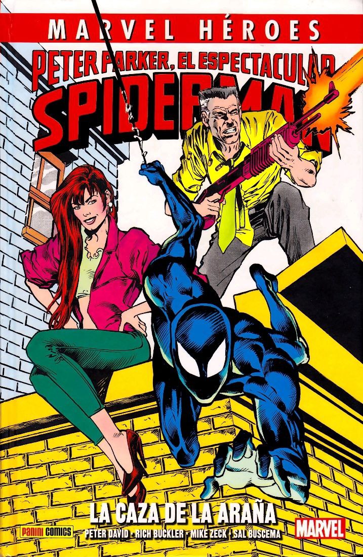Portada ampliada de MARVEL HEROES PETER PARKER, EL ESPECTACULAR SPIDER-MAN