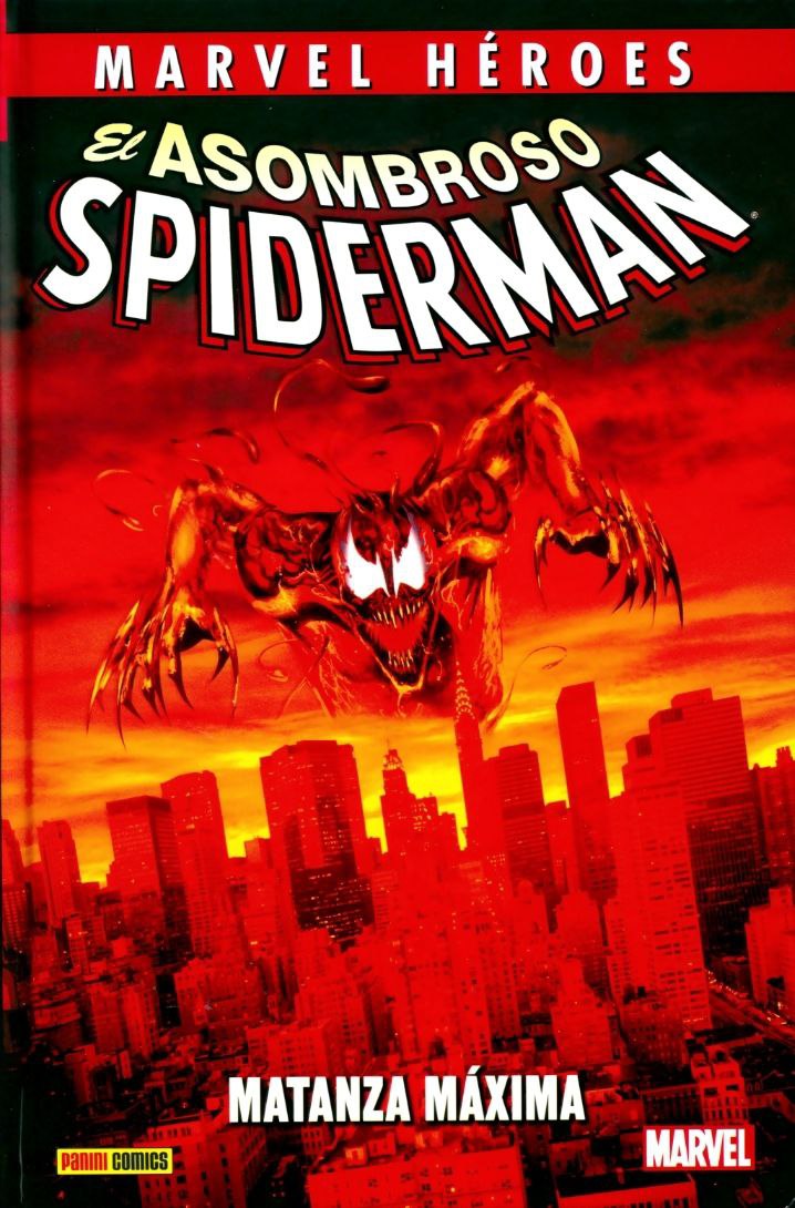 Portada ampliada de MARVEL HÉROES El ASOMBROSO SPIDERMAN
