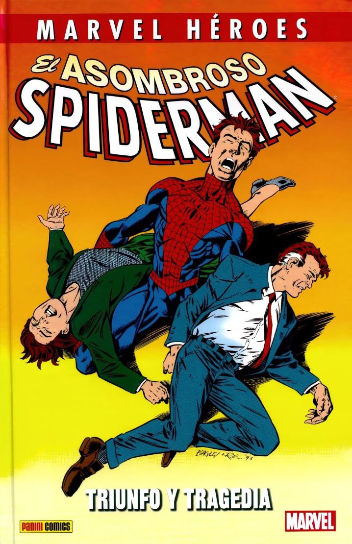 Portada ampliada de El Asombroso Spiderman