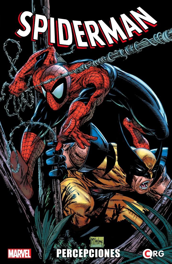 Portada ampliada de SPIDERMAN