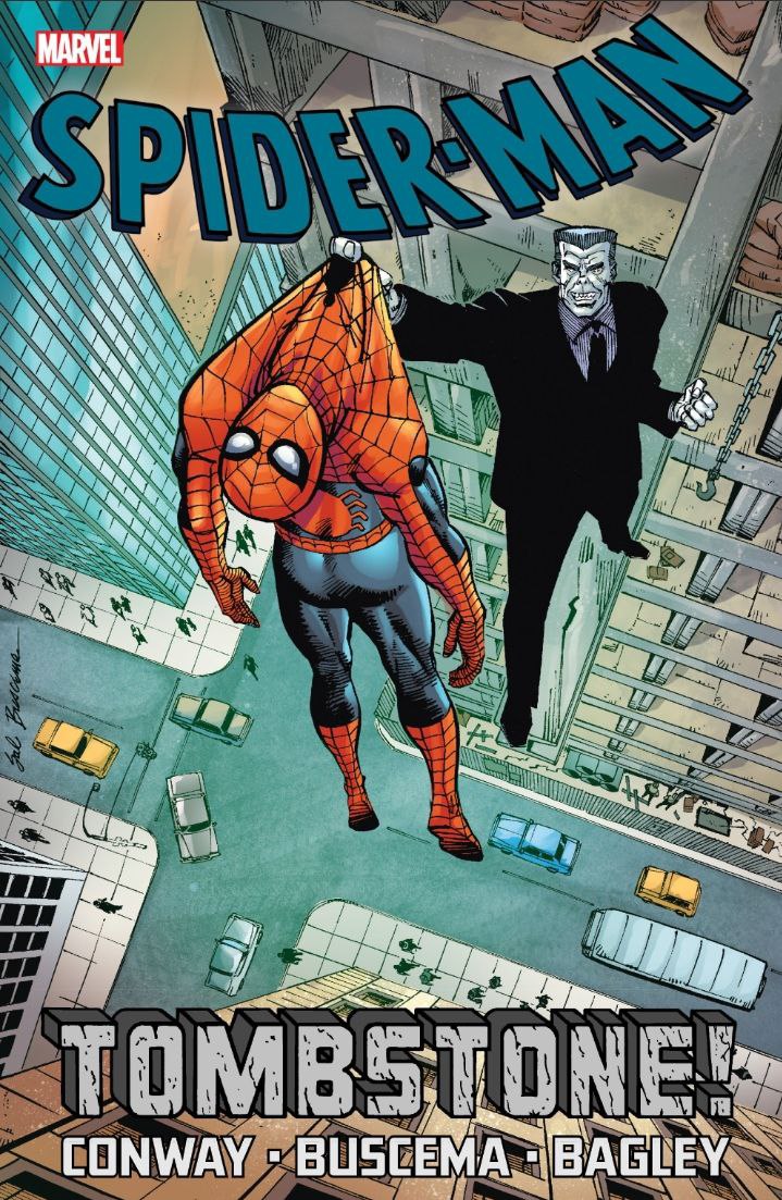 Portada ampliada de SPIDER-MAN TOMBSTONE!