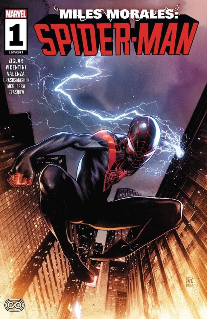 Portada ampliada de MILES MORALES: SPIDER-MAN