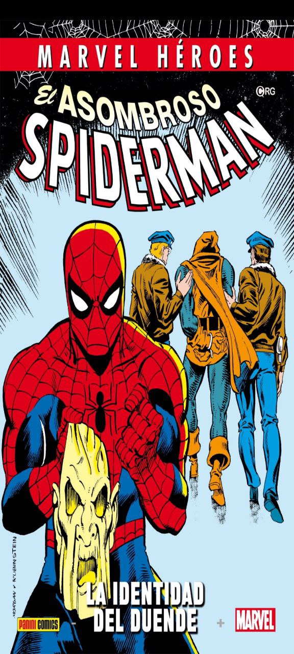 Portada ampliada de MARVEL HEROES El ASOMBROSO SPIDERMAN