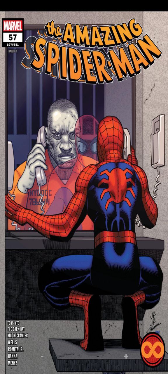Portada ampliada de the AMAZING SPIDER-MAN