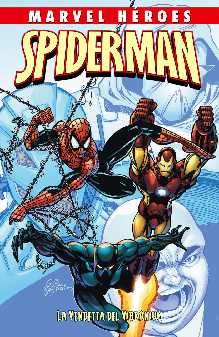 Portada ampliada de MARVEL HEROES SPIDERMAN