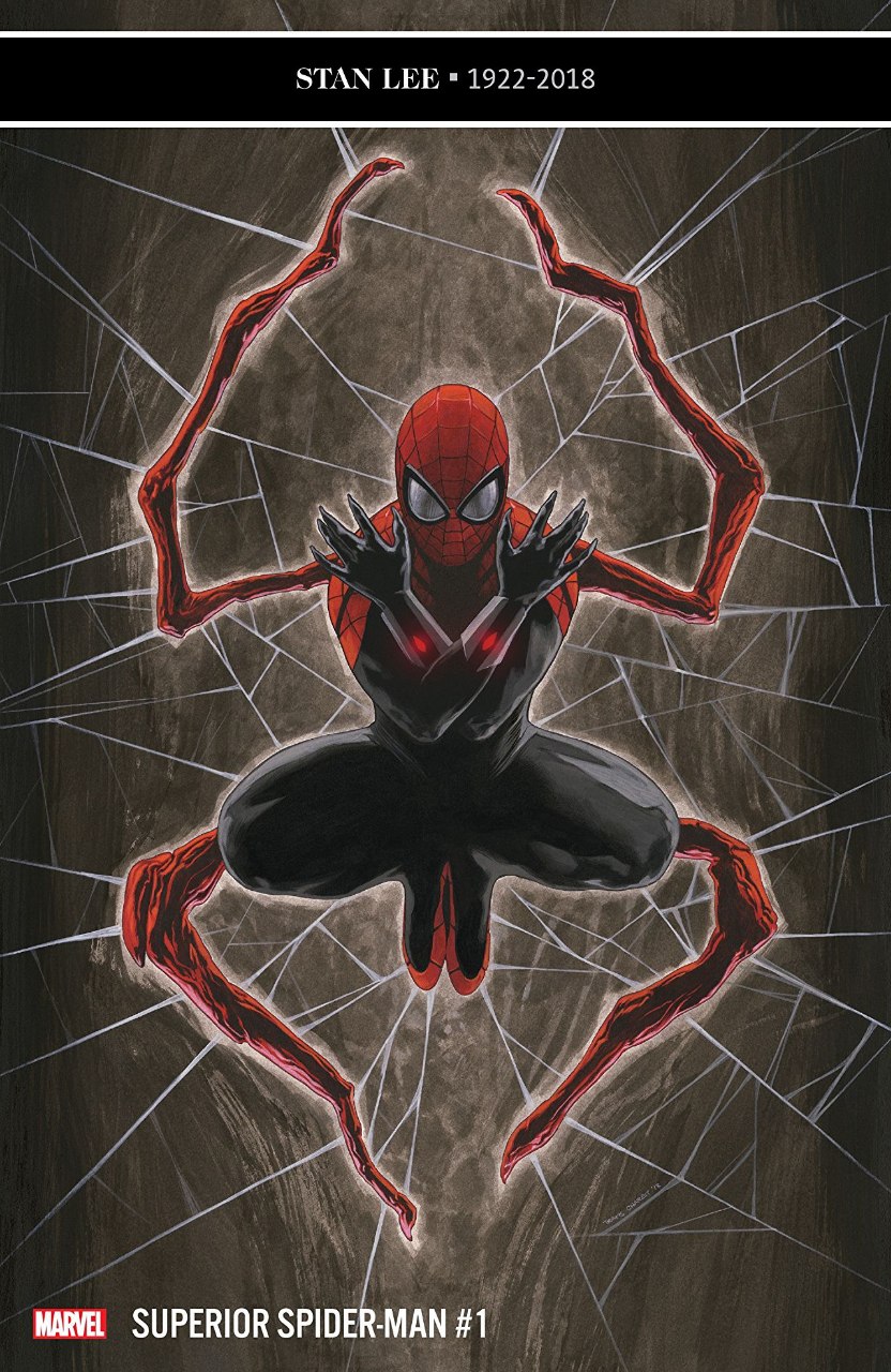 Portada ampliada de SUPERIOR SPIDER-MAN #