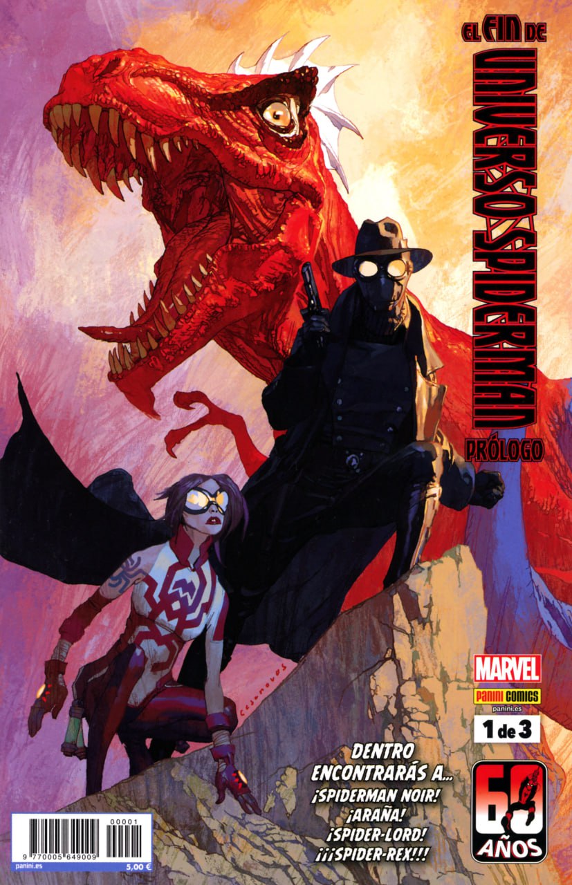 Portada ampliada de EL FIN DE LOS SPIDER-MAN