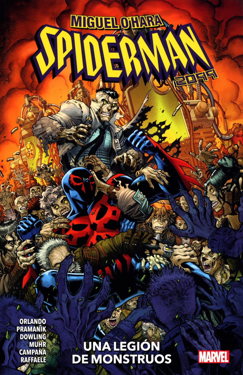 Portada ampliada de SPIDERMAN