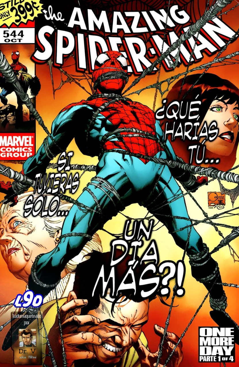 Portada ampliada de the AMAZING SPIDER-MAN