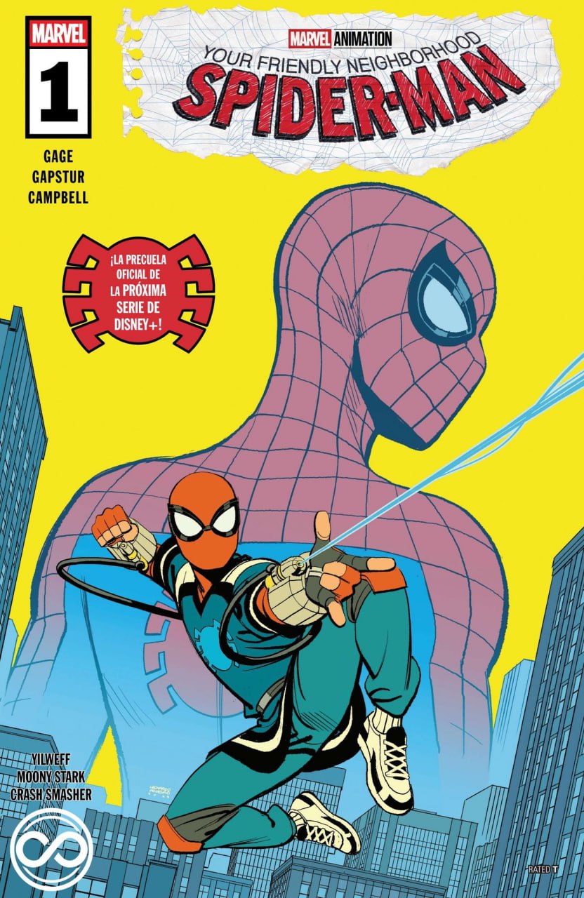 Portada ampliada de Your Friendly Neighborhood Spider-Man