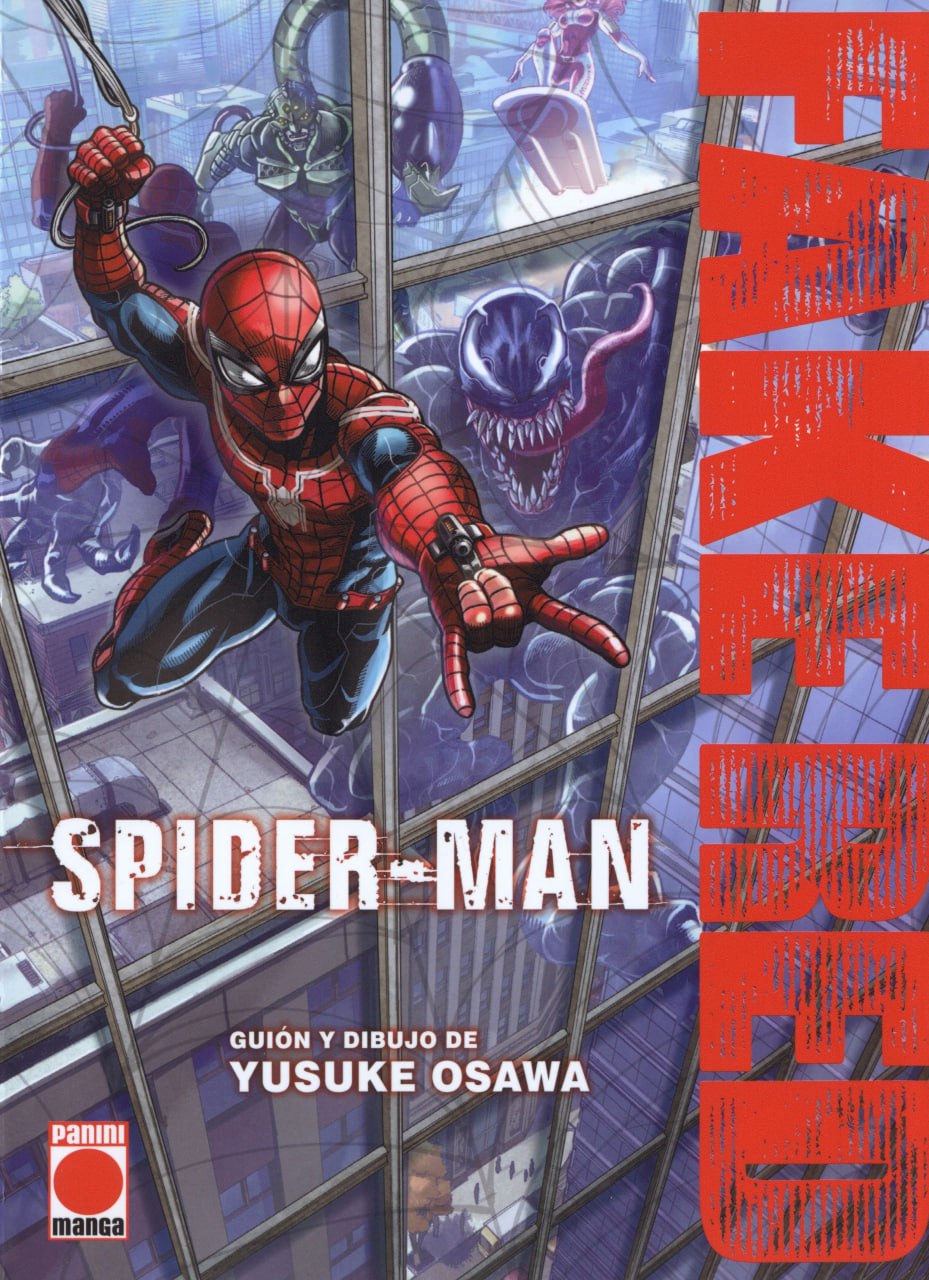 Portada ampliada de SPIDER-MAN