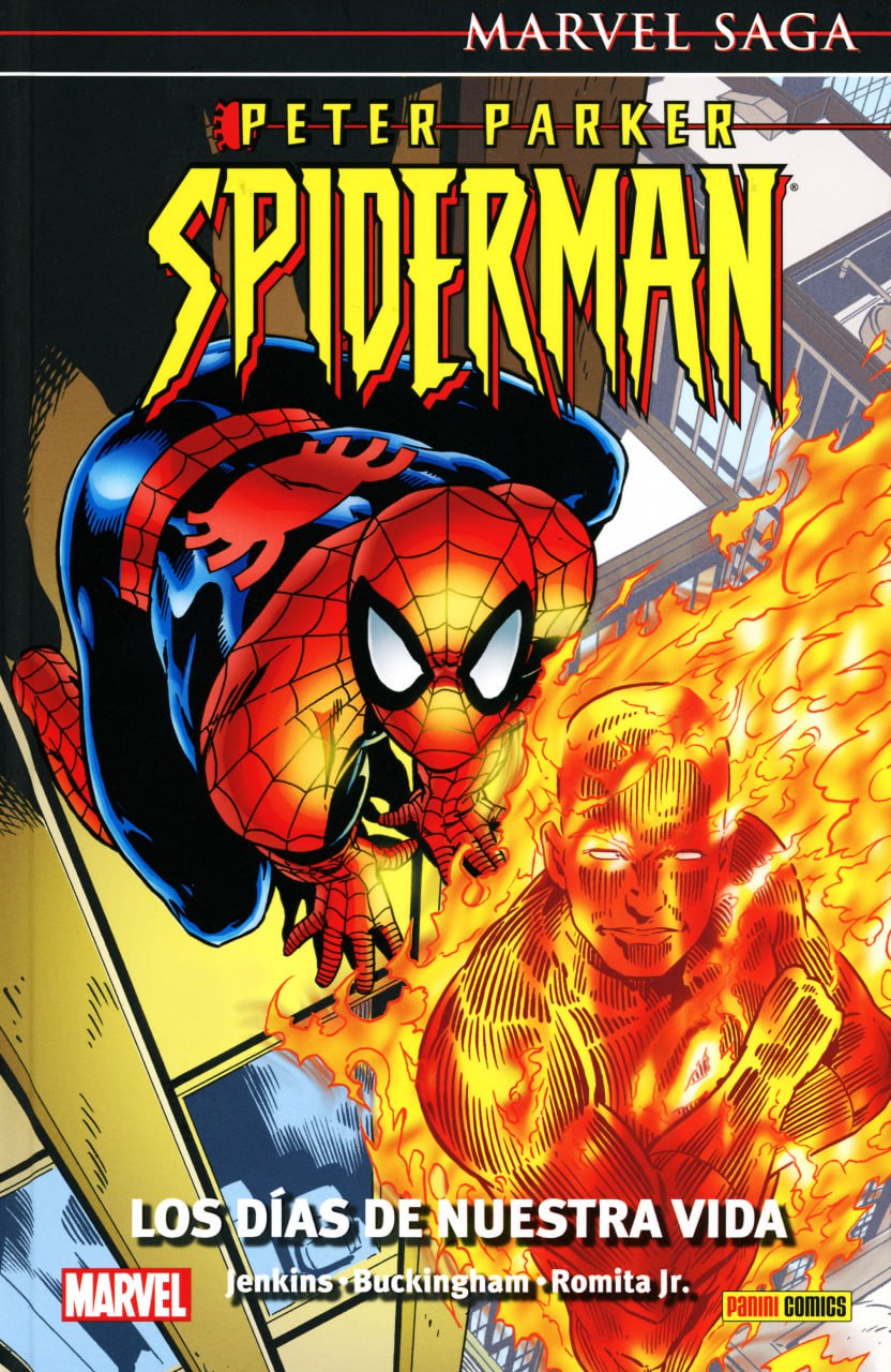 Portada ampliada de Peter Parker Spiderman