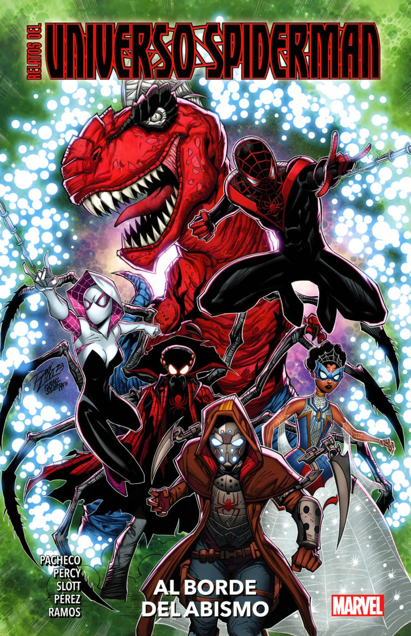 Portada ampliada de UNIVERSO SPIDERMAN