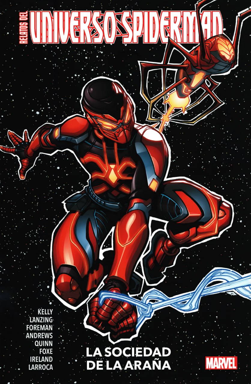 Portada ampliada de Universo Spiderman