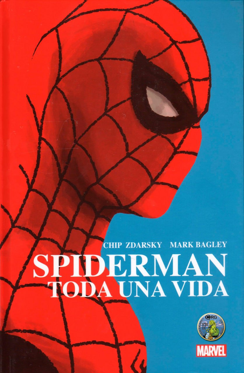 Portada ampliada de SPIDERMAN TODA UNA VIDA
