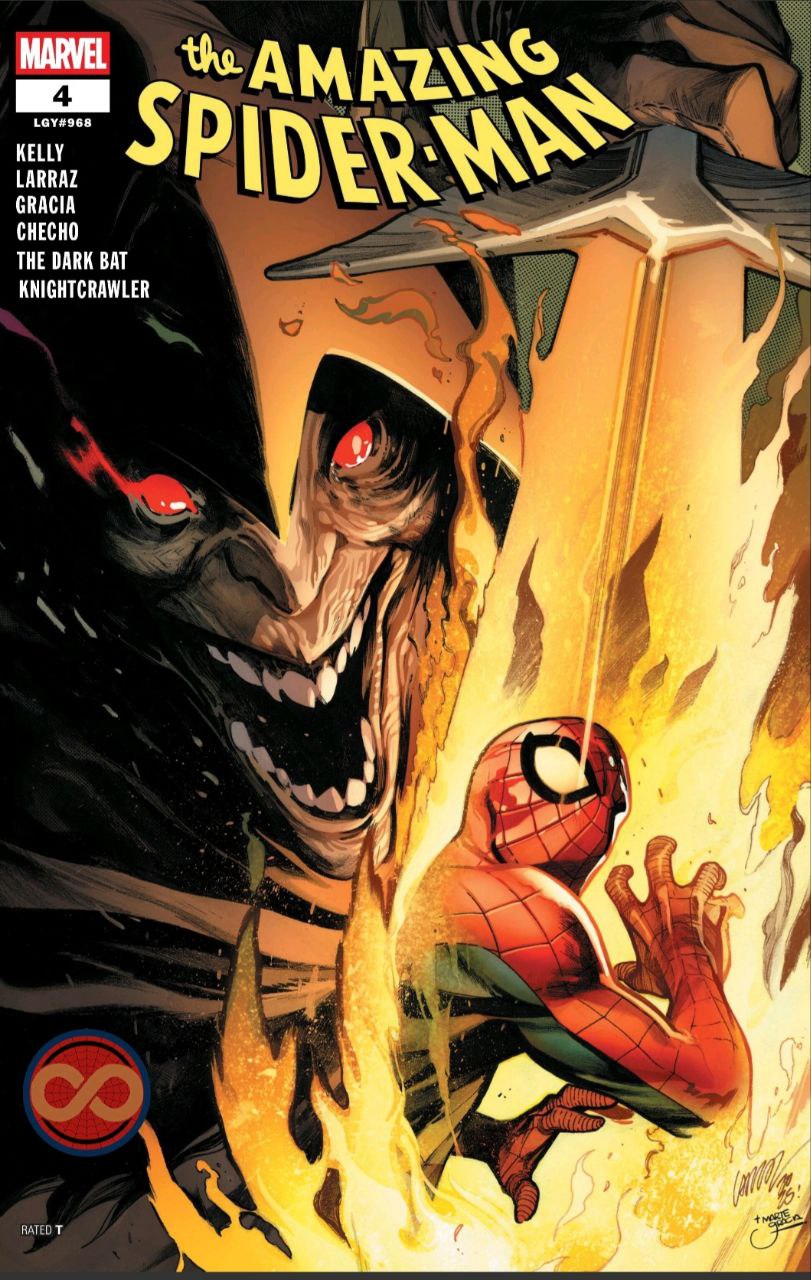Portada ampliada de the AMAZING SPIDER-MAN