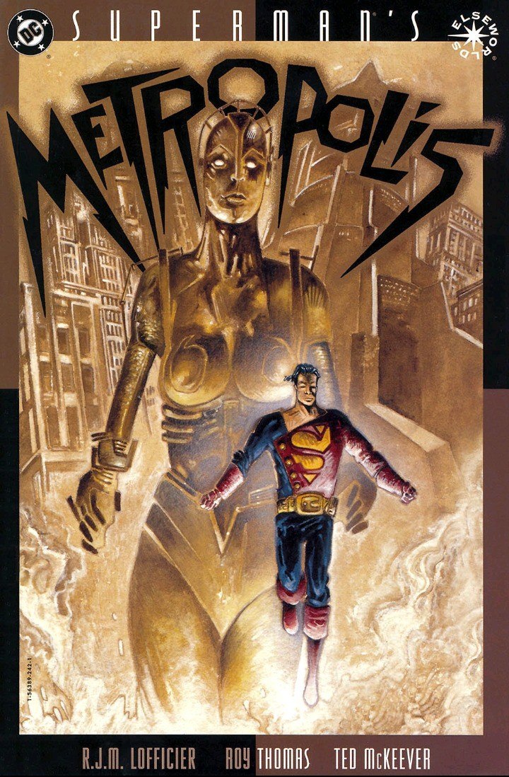 Portada ampliada de SUPERMAN'S METROPOLIS