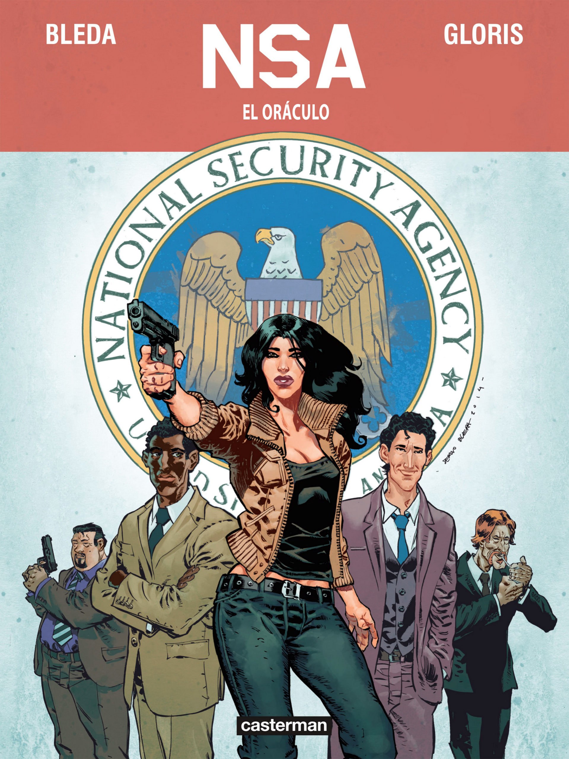 Portada ampliada de NSA EL ORÁCULO