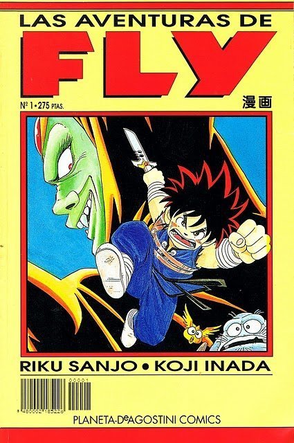 Portada ampliada de LAS AVENTURAS DE FLY
