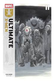 Portada ampliada de ULTIMATE X-MEN 11