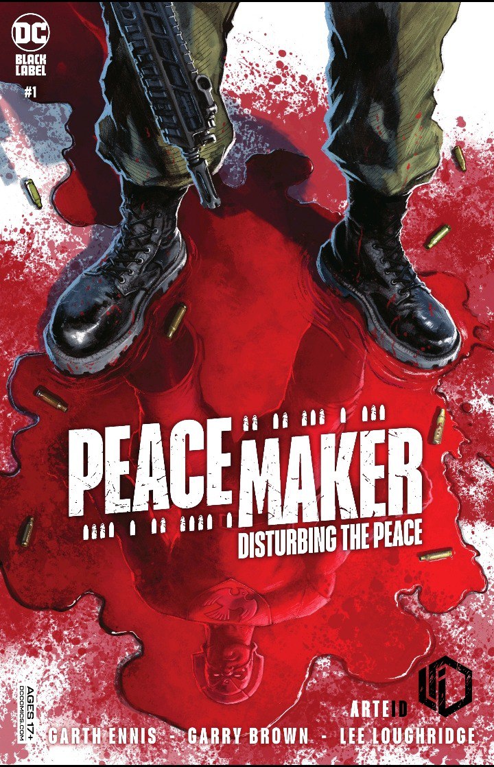 Portada ampliada de PEACEMAKER: DISTURBING THE PEACE