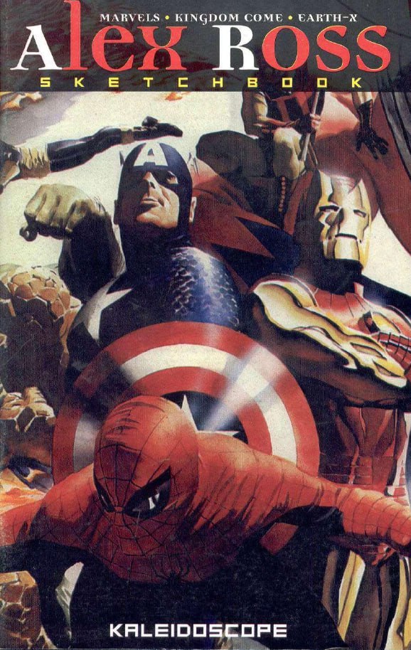 Portada ampliada de Alex Ross Sketchbook