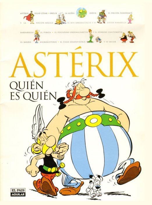 Portada ampliada de ASTÉRIX