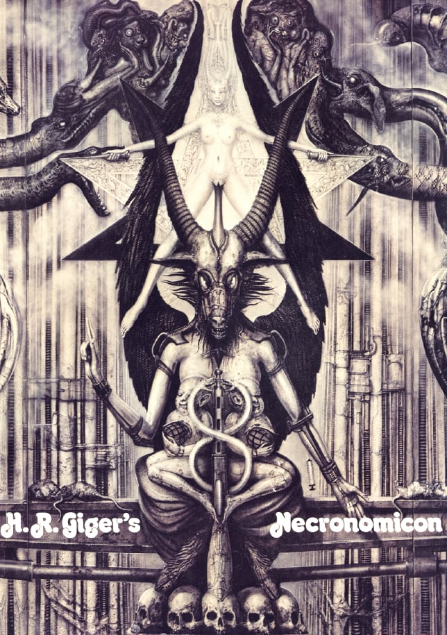 Portada ampliada de Necronomicon