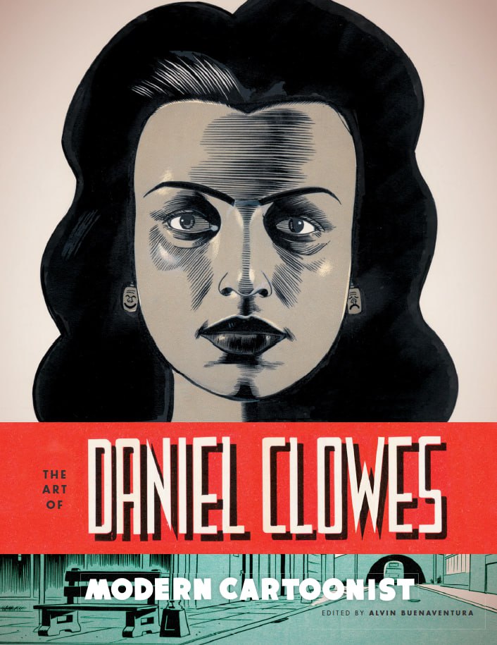 Portada ampliada de THE ART OF DANIEL CLOWES
